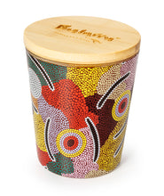 Load image into Gallery viewer, Bulurru Aboriginal Soy Candle , Mans Ceremony , Vanilla Caramel Scent