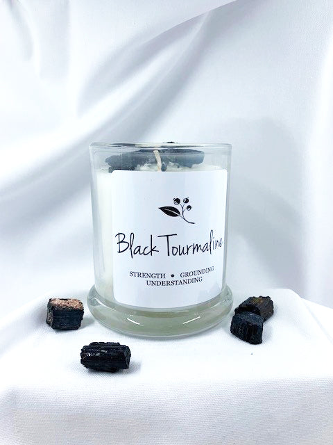 CRYSTAL Candle Rose & Vanilla Scent