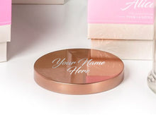 Load image into Gallery viewer, Personalised Signature Collection Soy Candle Papaya Scent