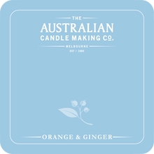 Load image into Gallery viewer, Personalised Signature Collection Soy Candle Orange & Ginger Scent