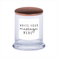 Load image into Gallery viewer, Any Text Or Image Personalised Scented Candle Gift With Laser Engraved Lid - fair-dinkum-gifts