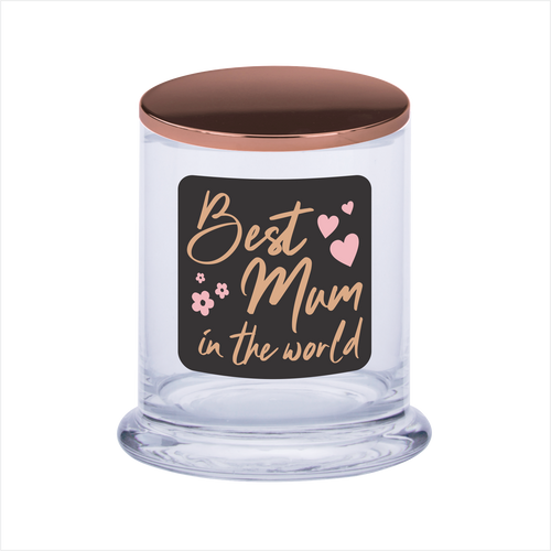 Best Mum In The World Soy Scented Candle Gift For Mother's Day - fair-dinkum-gifts