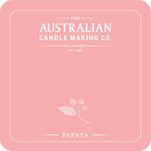 Load image into Gallery viewer, Personalised Signature Collection Soy Candle Papaya Scent